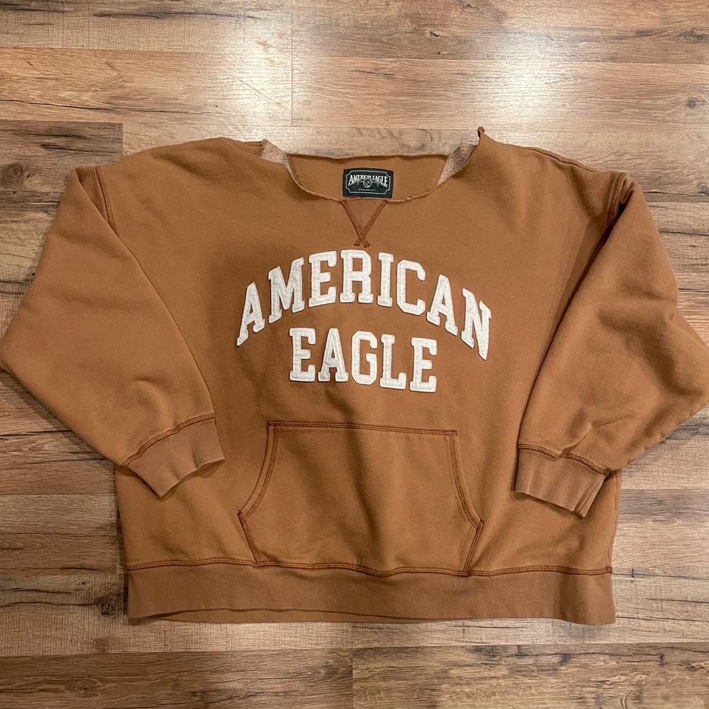 American Eagle Brown Sweatshirt XL